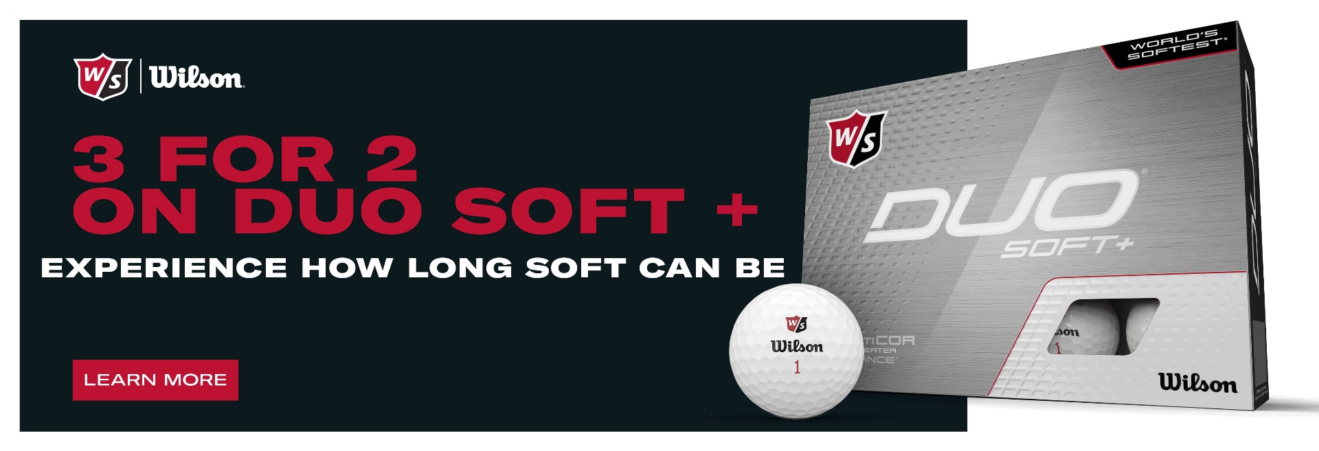 Wilson Staff Duo Golf Balls 3 for 2 Offer Now On